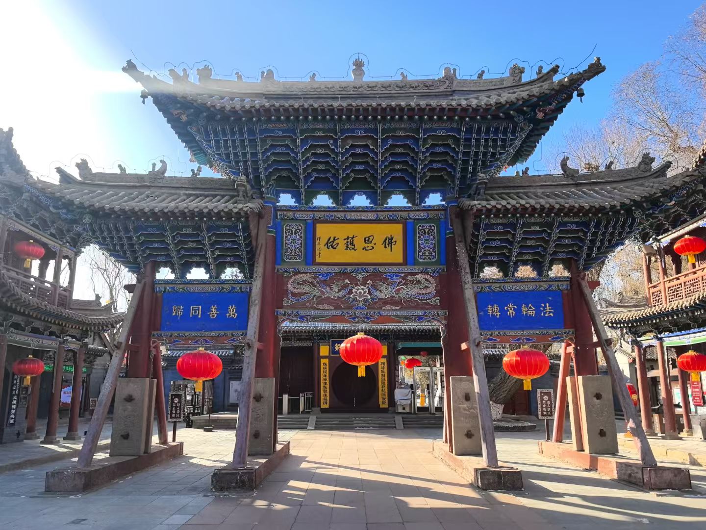 张掖大佛寺景区调整开放时间的公告